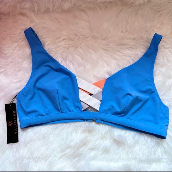 New! RARE VALIMARE Bandage Color Block Bikini Set - Picture 6 of 10